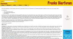 Desktop Screenshot of bierforum.de